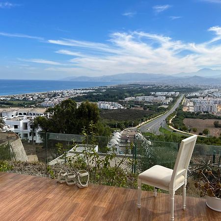 Luxueux Villa Avec Jardin Et Vue Panoramique Tetouan Bagian luar foto