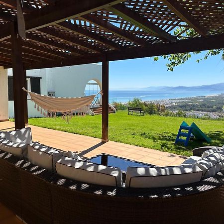 Luxueux Villa Avec Jardin Et Vue Panoramique Tetouan Bagian luar foto