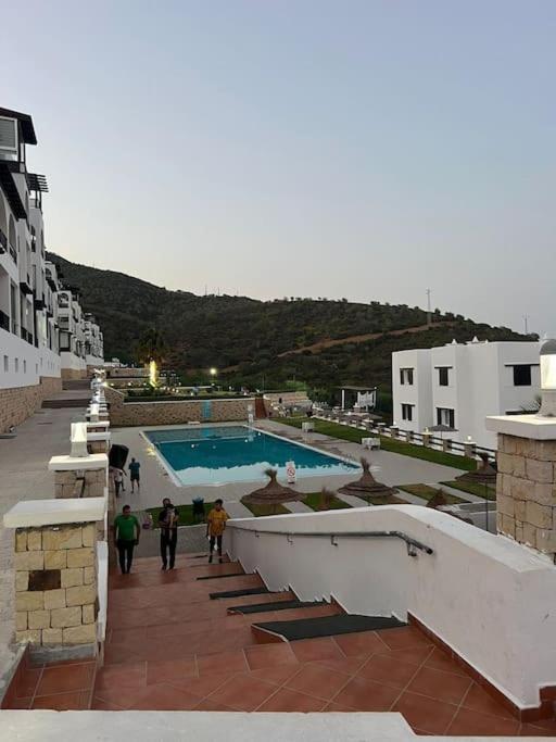 Luxueux Villa Avec Jardin Et Vue Panoramique Tetouan Bagian luar foto
