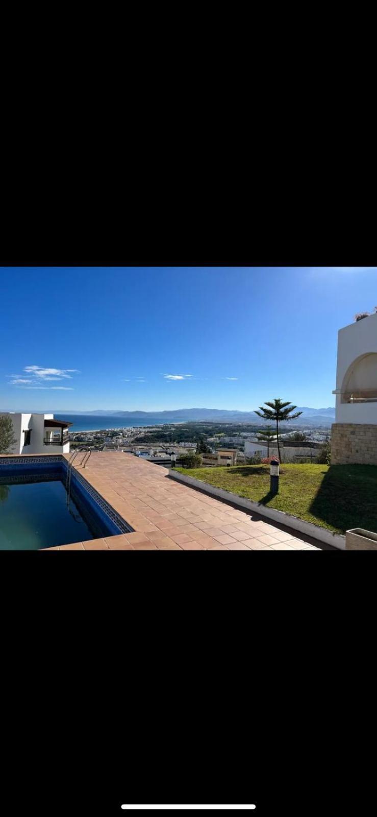 Luxueux Villa Avec Jardin Et Vue Panoramique Tetouan Bagian luar foto