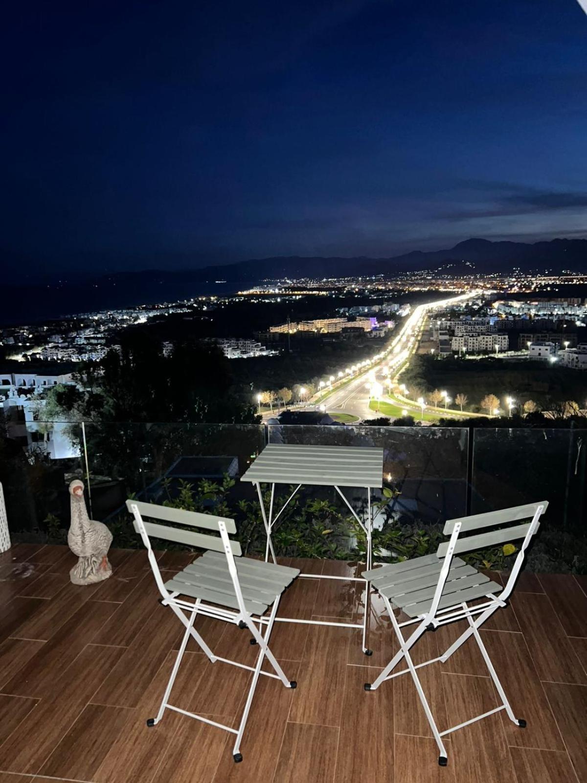 Luxueux Villa Avec Jardin Et Vue Panoramique Tetouan Bagian luar foto