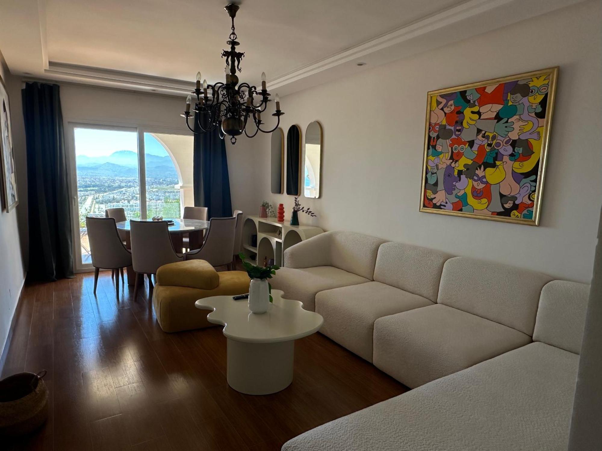 Luxueux Villa Avec Jardin Et Vue Panoramique Tetouan Bagian luar foto