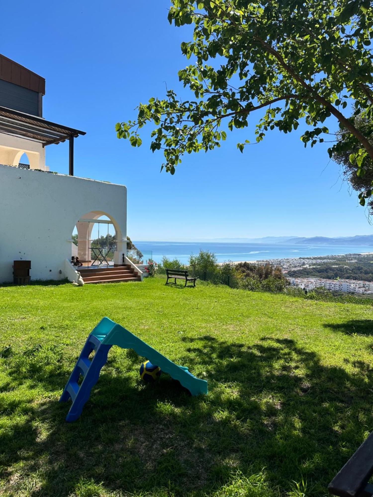 Luxueux Villa Avec Jardin Et Vue Panoramique Tetouan Bagian luar foto